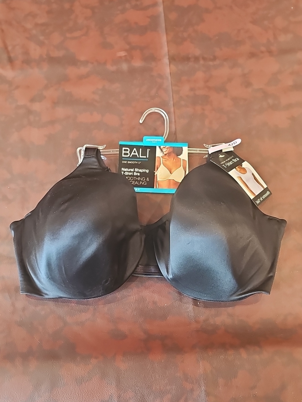 D Black Bali Bra Size 42D